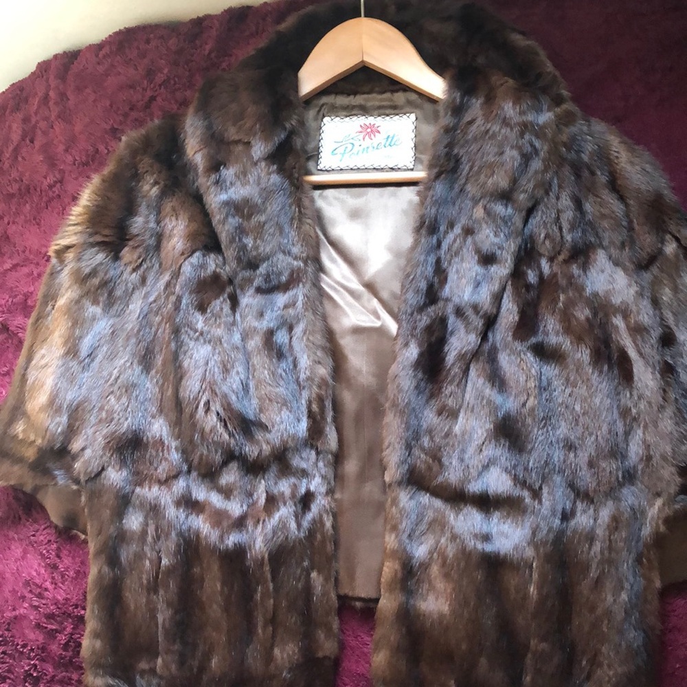 Vintage Mink stole In pristine condition!